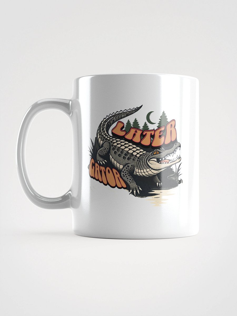 Later Gator White Glossy Mug product image (1)