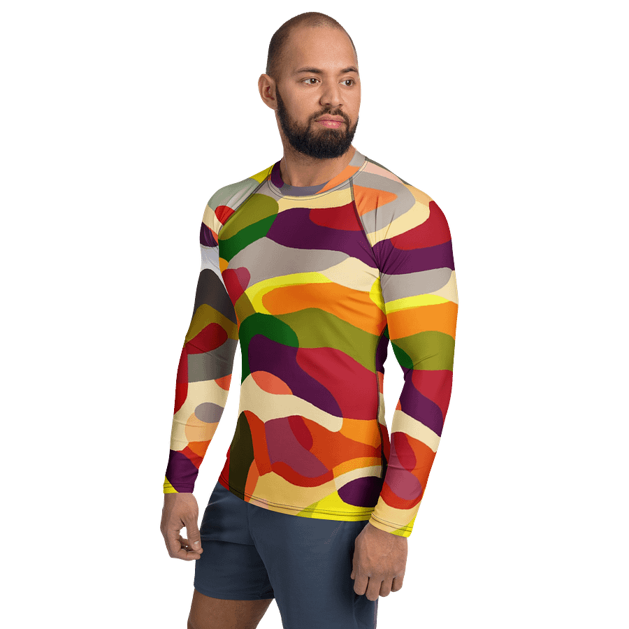 Mosaic Motion Men's Rash Guard product image (3)