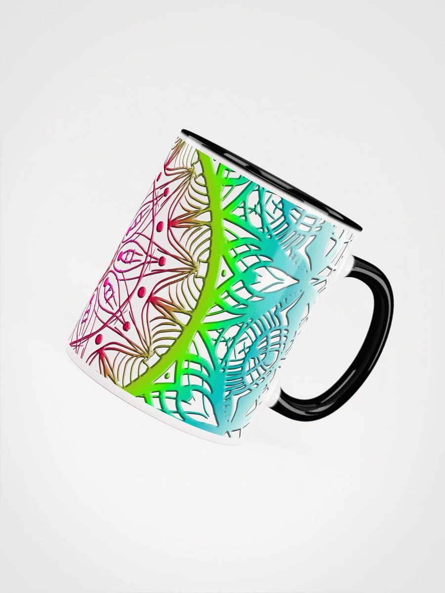Vibrant Mandala Magic Ceramic Mug product image (4)