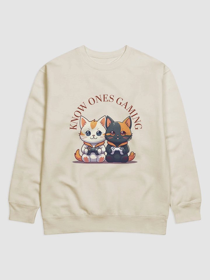 Know Ones Gaming Kitten Crew Long Sleeve product image (2)
