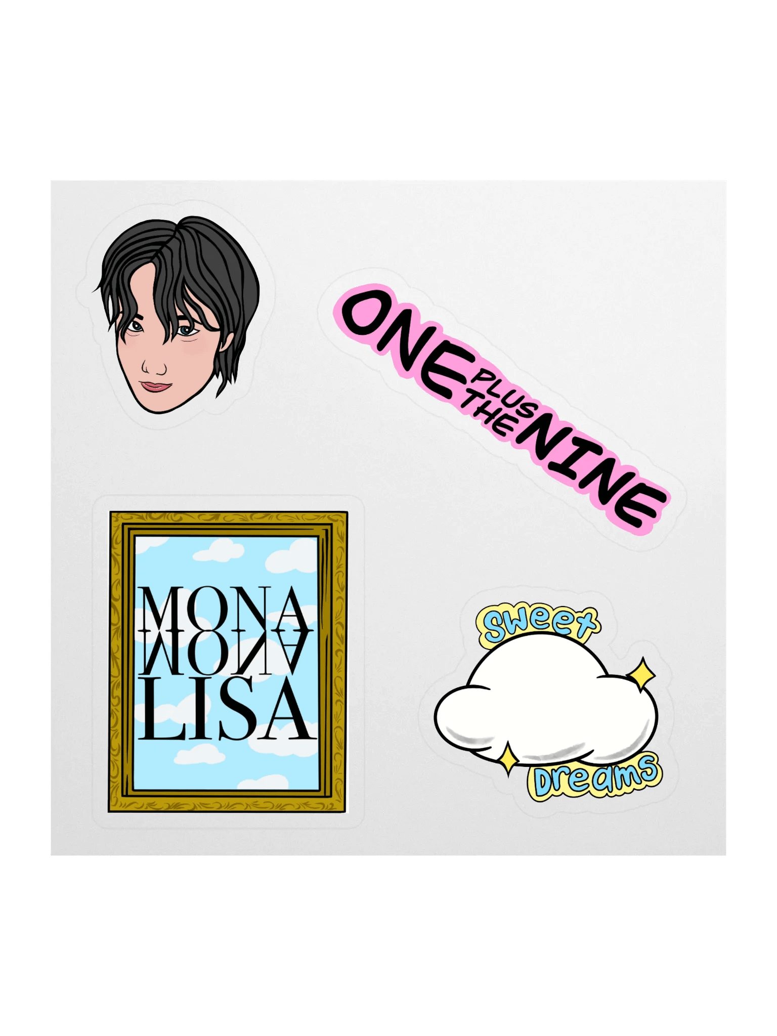 J-HOPE - HOBI - BTS STICKER SHEET product image (1)
