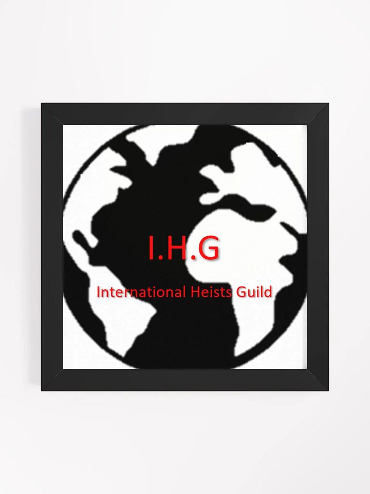 International Heists Guild - Matte Poster product image (1)