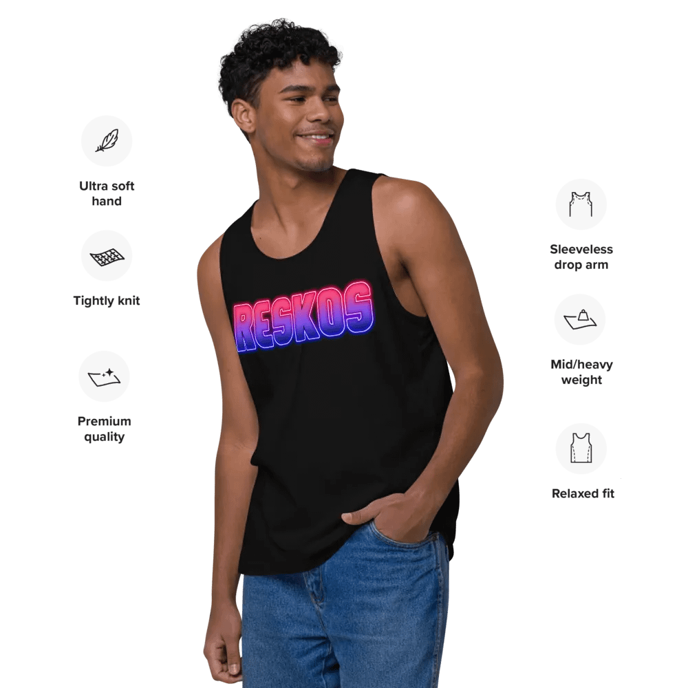 Gradient Reskos Men's Tank Top product image (12)