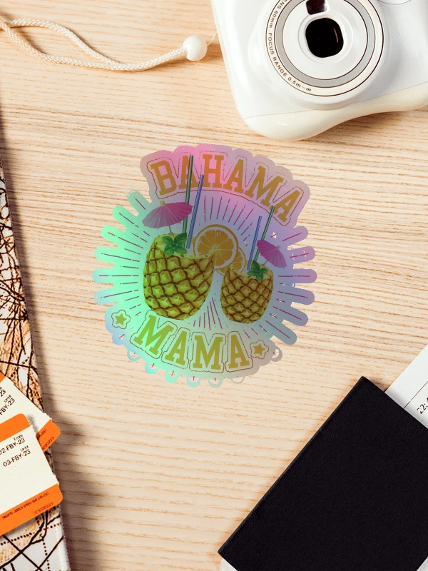 Bahamas Sticker Holographic : Bahama Mama product image (1)