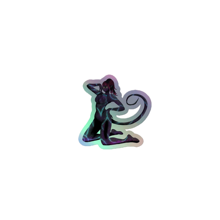 Dark chaos Holographic Sticker product image (1)