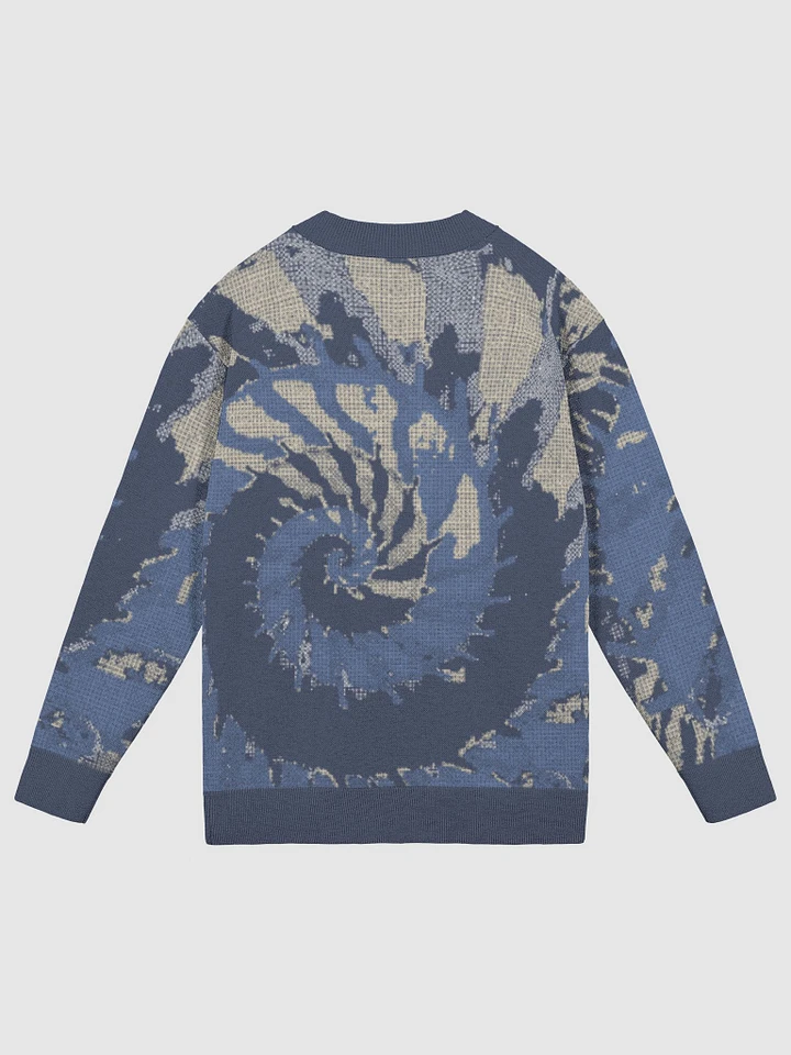 Miniaday Designs Tie Dye in Blue Knitted Sweater Without Pocket product image (7)
