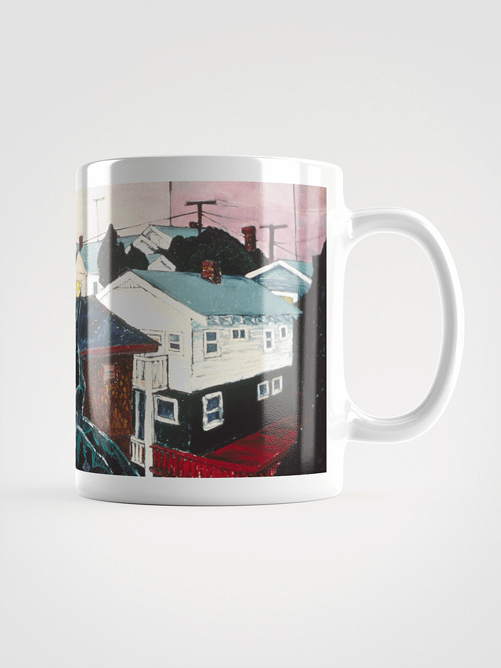 Leaning into Night (1983) on White Glossy Mug product image (1)