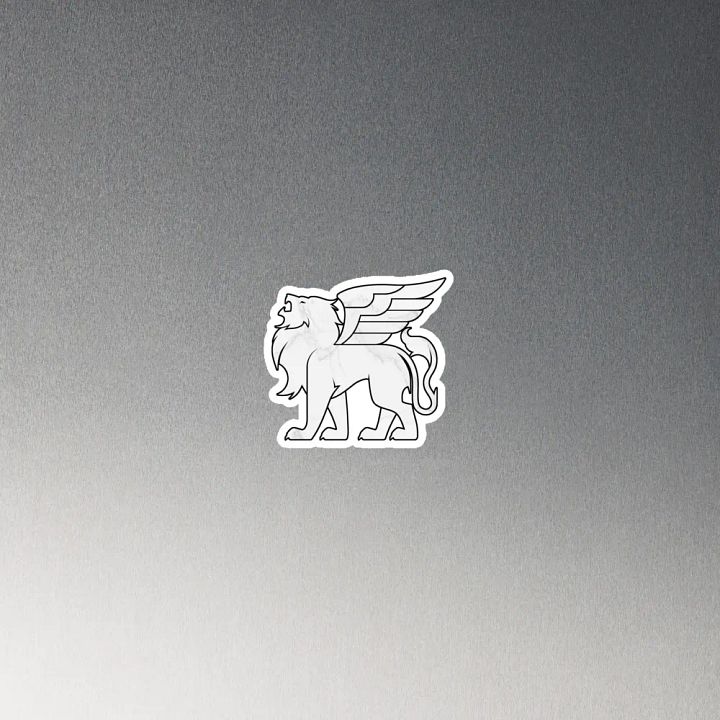 Verardi Famiglia Emblem (White) ✦ Die-Cut Magnets product image (2)