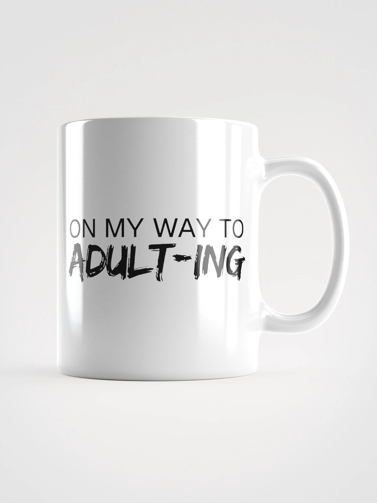 On My Way to Adulting Ceramic Mug product image (3)