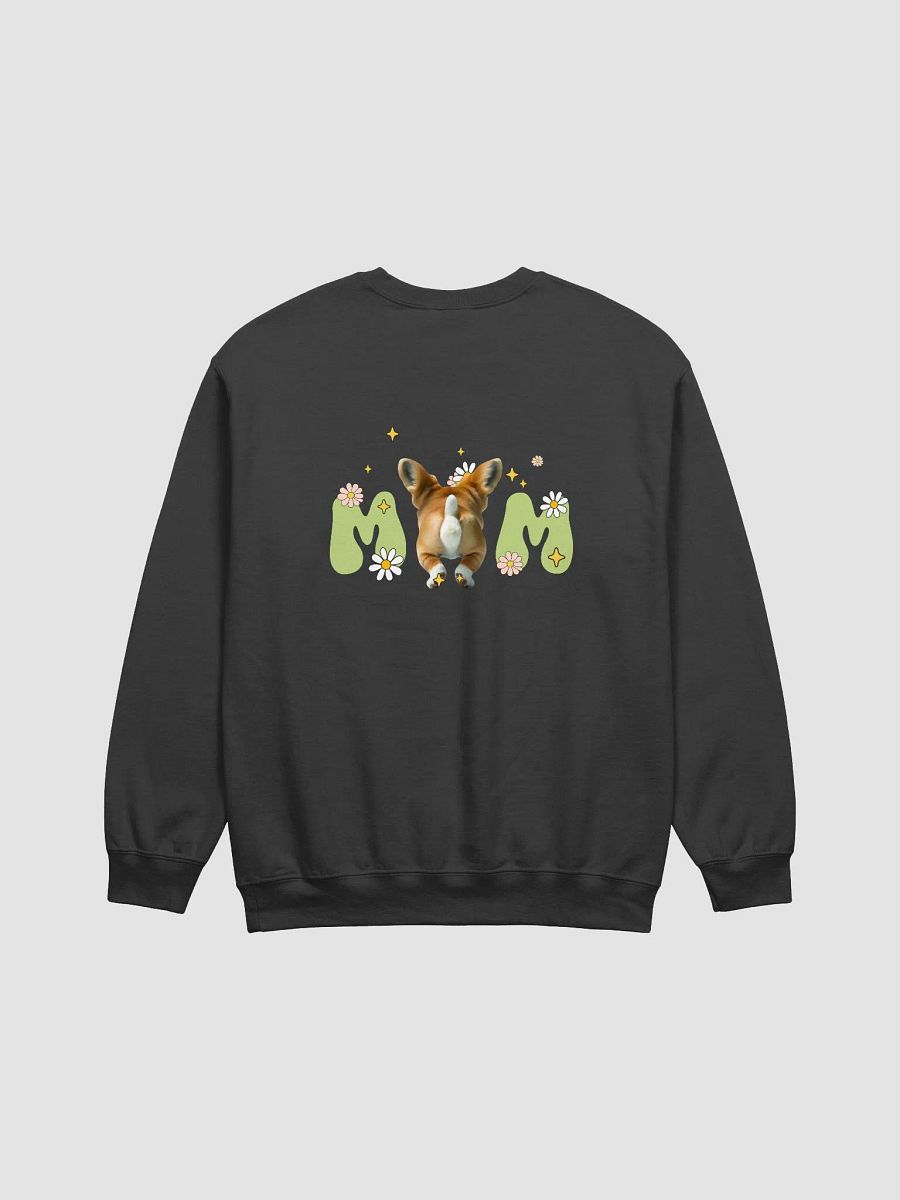 Corgi mom retro dark sweatshirt product image (3)