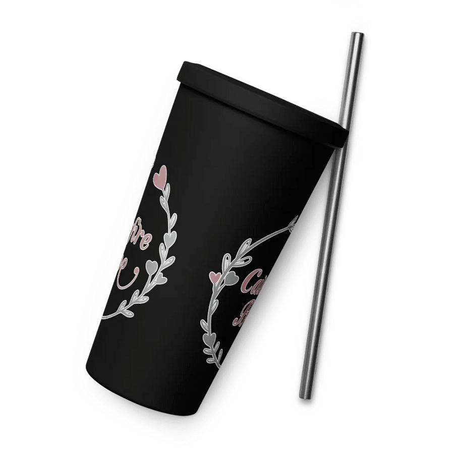Campfire Babe Wreath Insulated Tumbler product image (6)