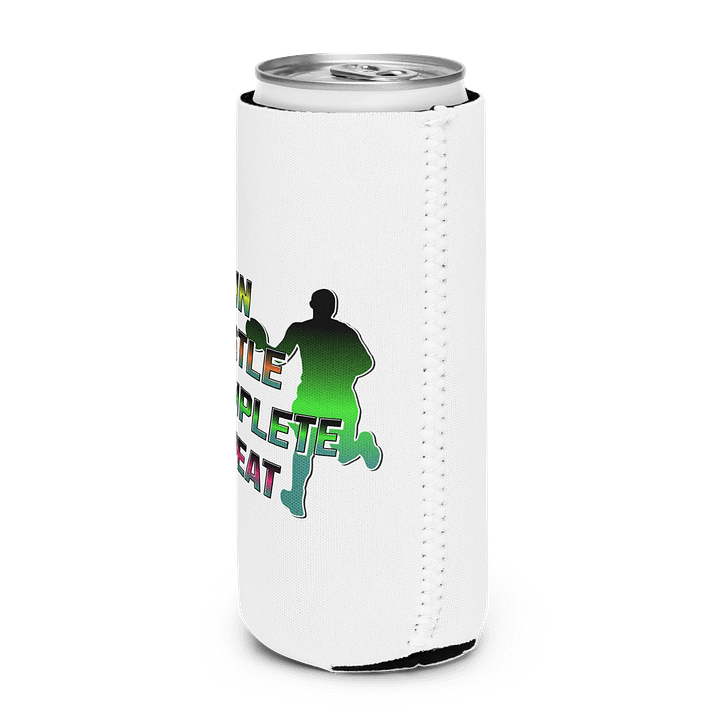 Train Hustle Complete Repeat Basketball Can Cooler product image (2)