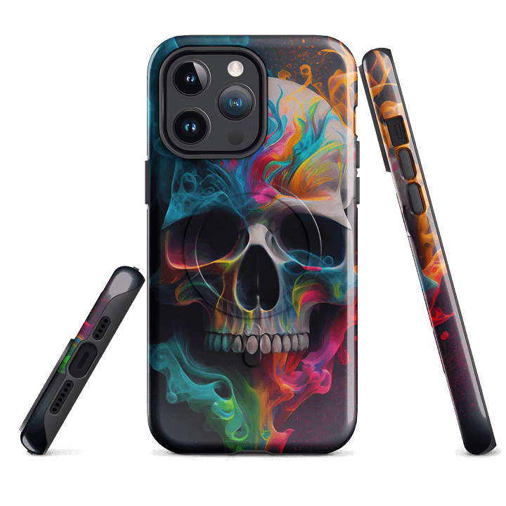 ranbow skull iphone case product image (4)