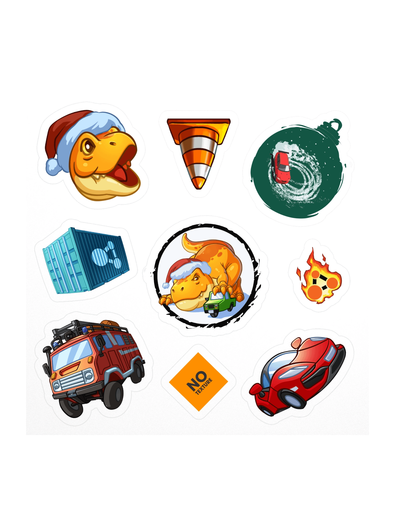 Stylized Sticker Set #2 product image (1)