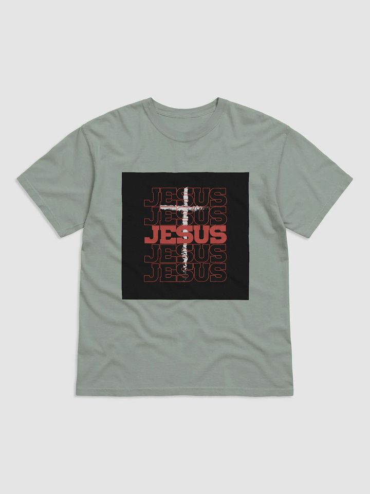 Man T-Shirt Jesus Both Side Garment-Dyed Heavyweight product image (1)