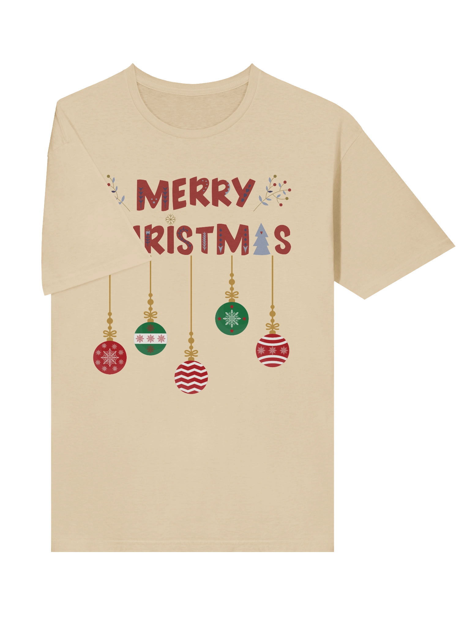 Festive Merry Christmas Ornaments T-Shirt product image (22)