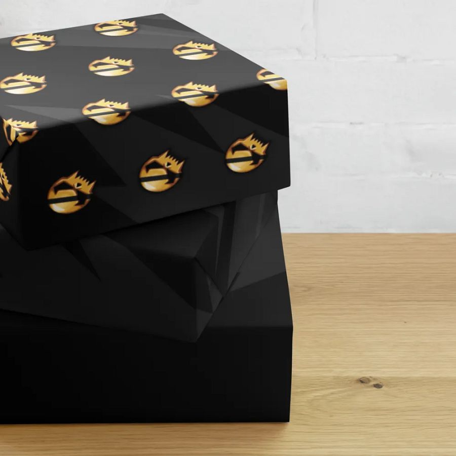Skull Man Wrapping Paper product image (10)