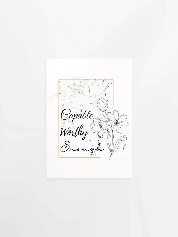 Vintage Flourish Matte Poster product image (1)