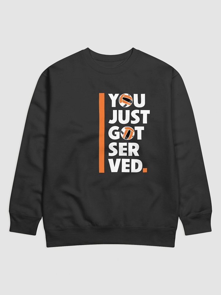 Volleyball Served Premium Sweatshirt product image (4)