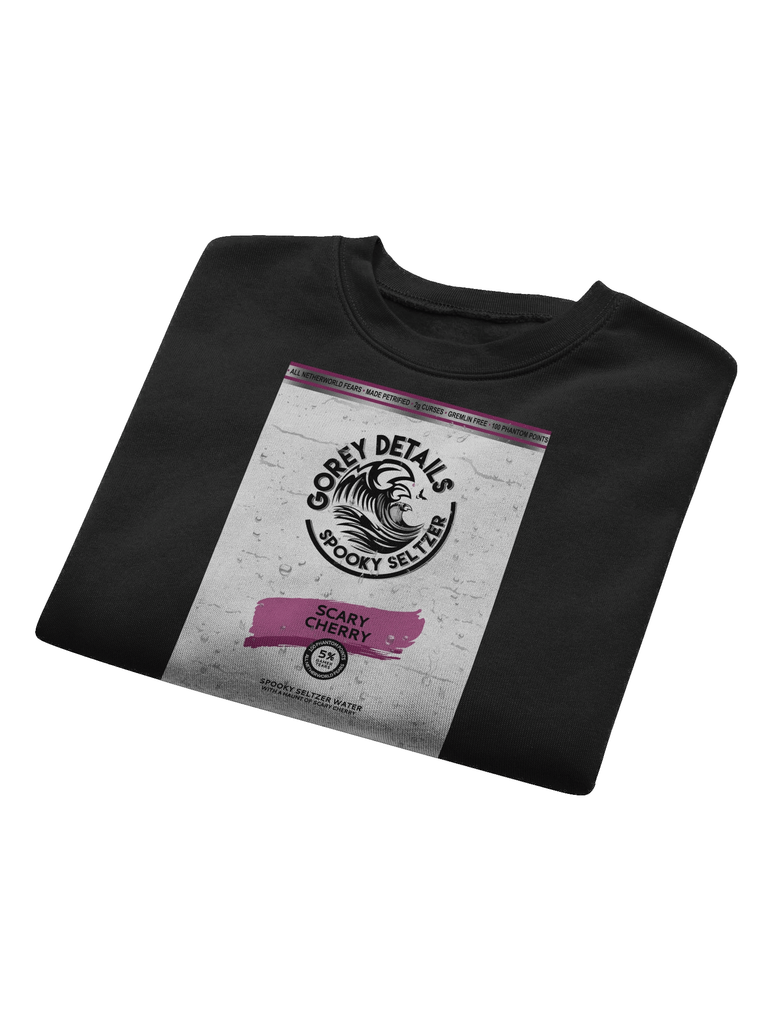 Spooky Seltzer - Bella+Canvas Women's Fleece Crop Sweatshirt product image (8)