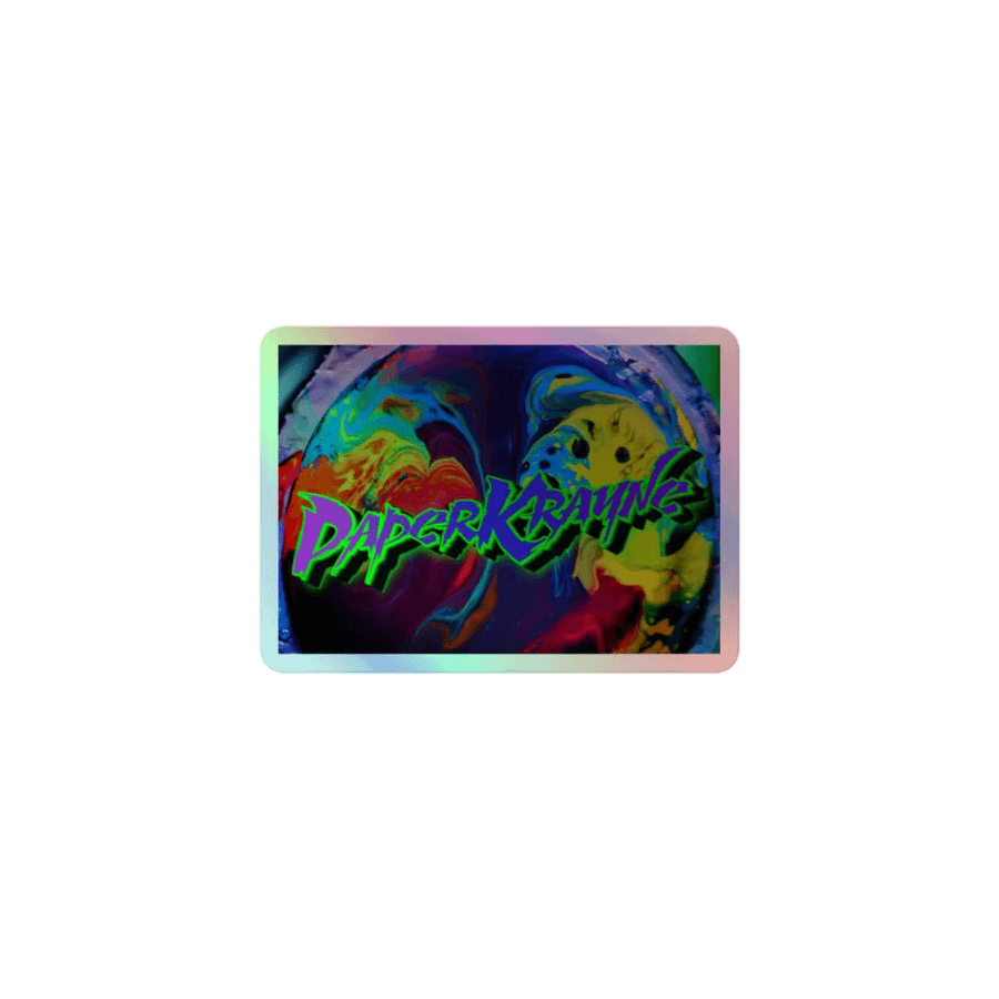 PaperKrayne Swirling Emotions Holographic Sticker product image (1)