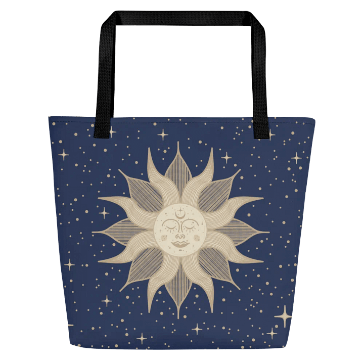 Mystic Sun Starry Night Tote Bag product image (2)