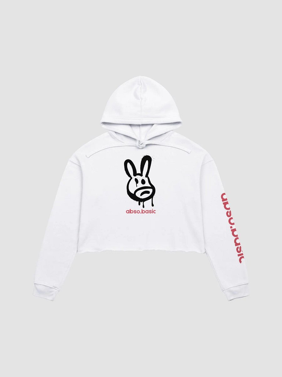 Lazy "Burro" Graffiti Crop Hoodie product image (2)