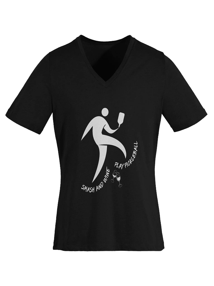 Smash and Wine Pickleball Women's V-Neck Tee product image (1)