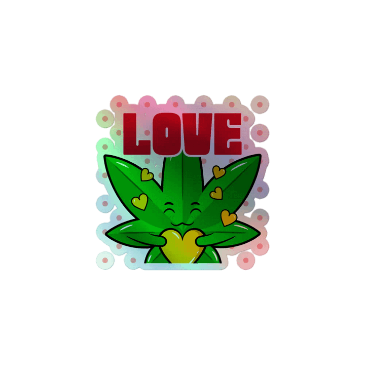 Love Plant Holographic Sticker Set product image (1)