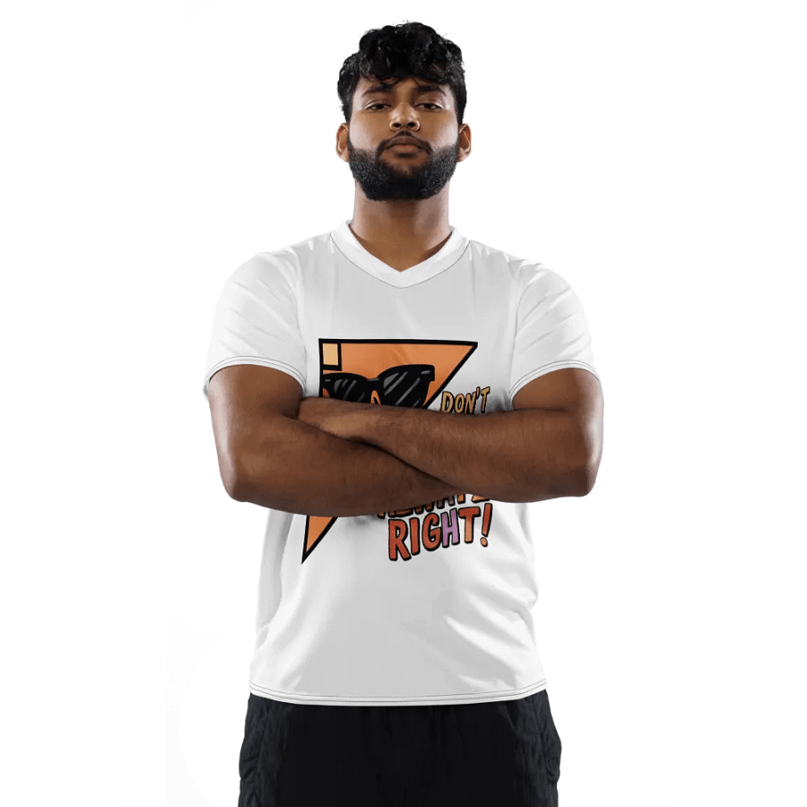 Alwayz Right All-Over Print Recycled Sports Jersey product image (2)
