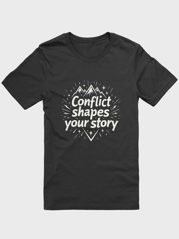 Unlock Your Inner Hero with Chris Hemsworth’s Fan-Inspired T-Shirt: Conflict Shapes Your Story - Embrace Strength, Growth, and Resilience product image (1)