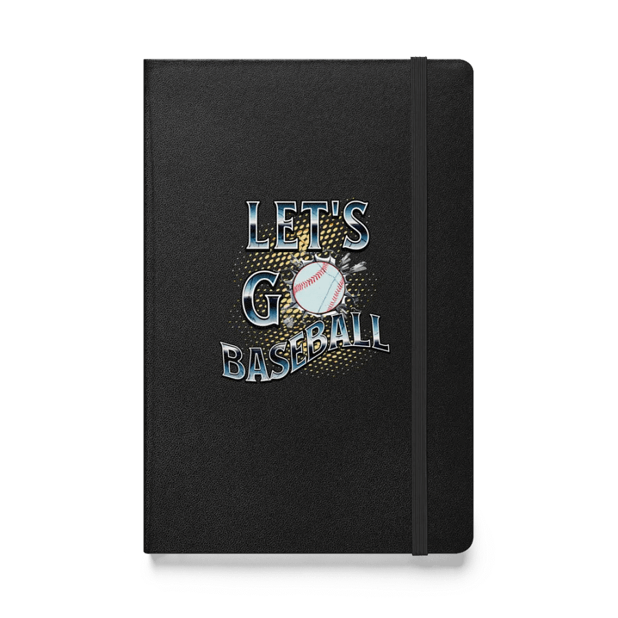Lets Go Baseball Comic Hardcover Notebook product image (1)