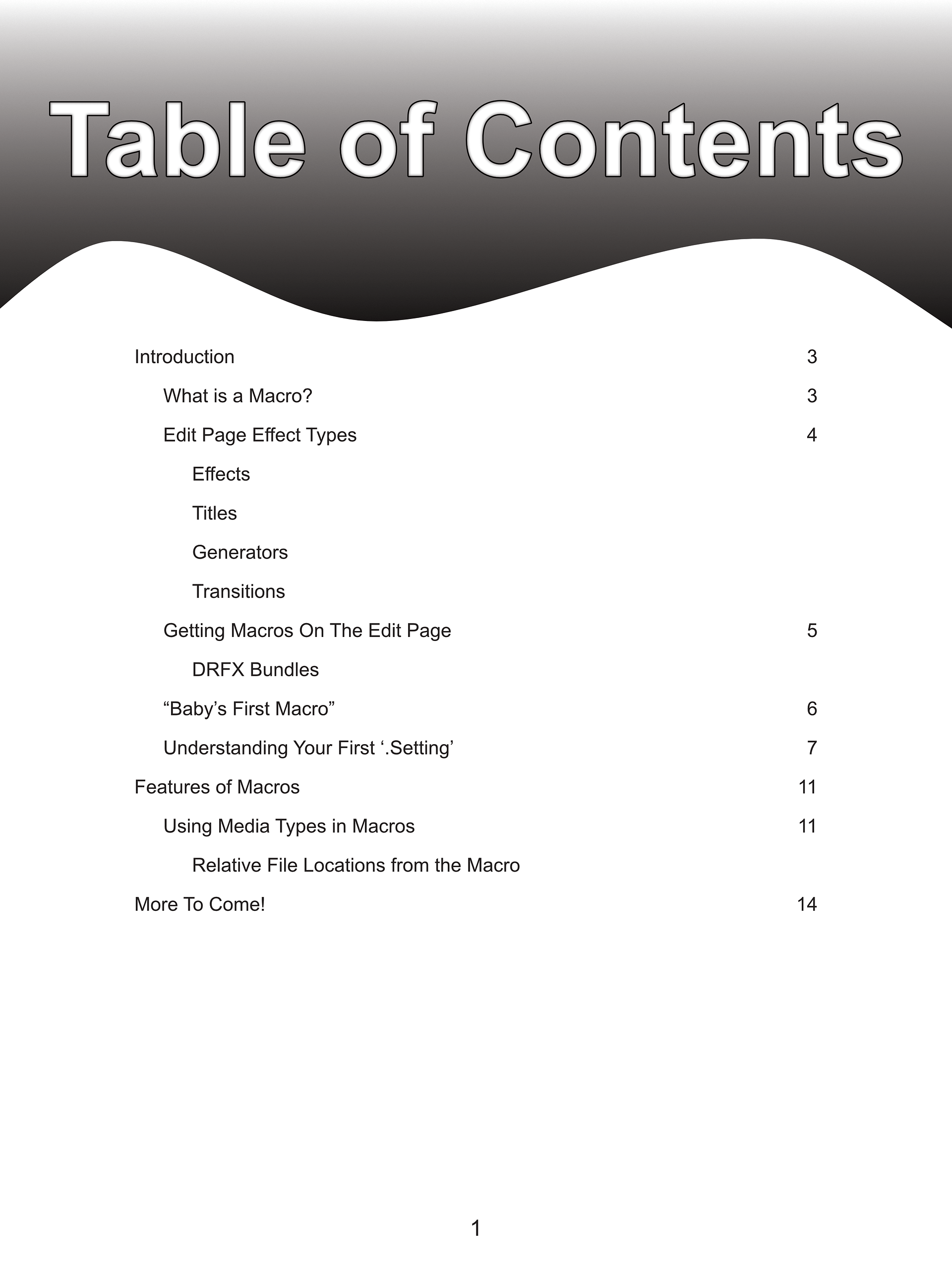 The Macro Master Book of Knowledge! product image (2)