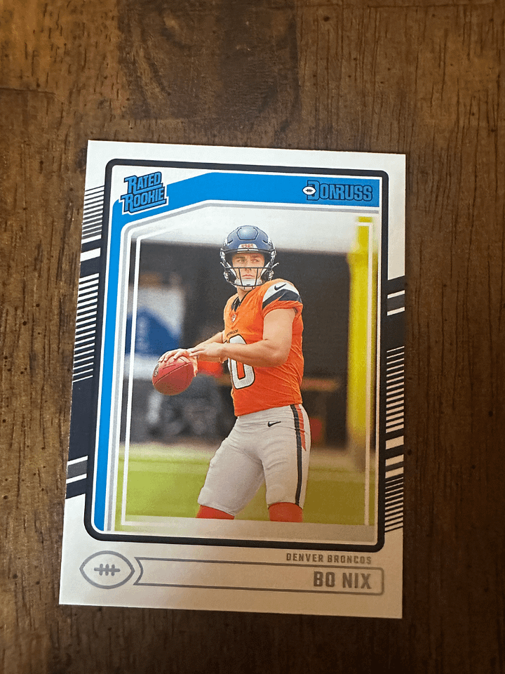 2024 Donruss Rated Rookie Bo Nix product image (1)