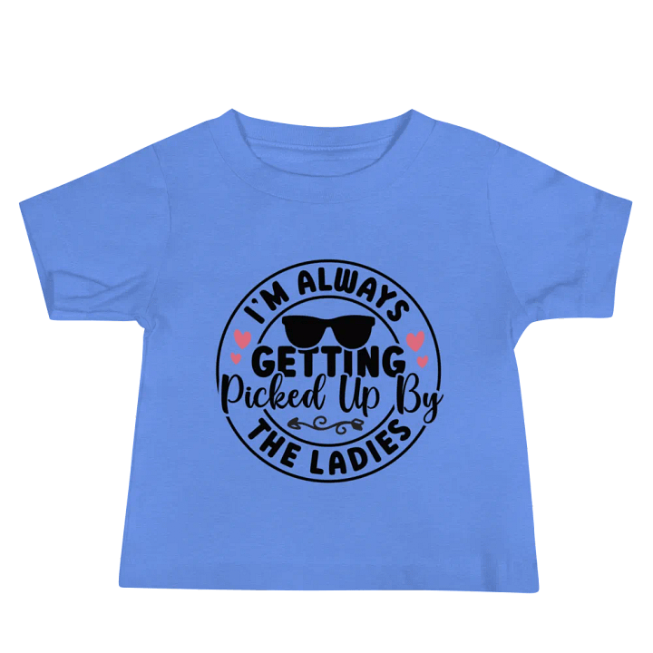 'Picked up by the Ladies' Baby Tee product image (2)