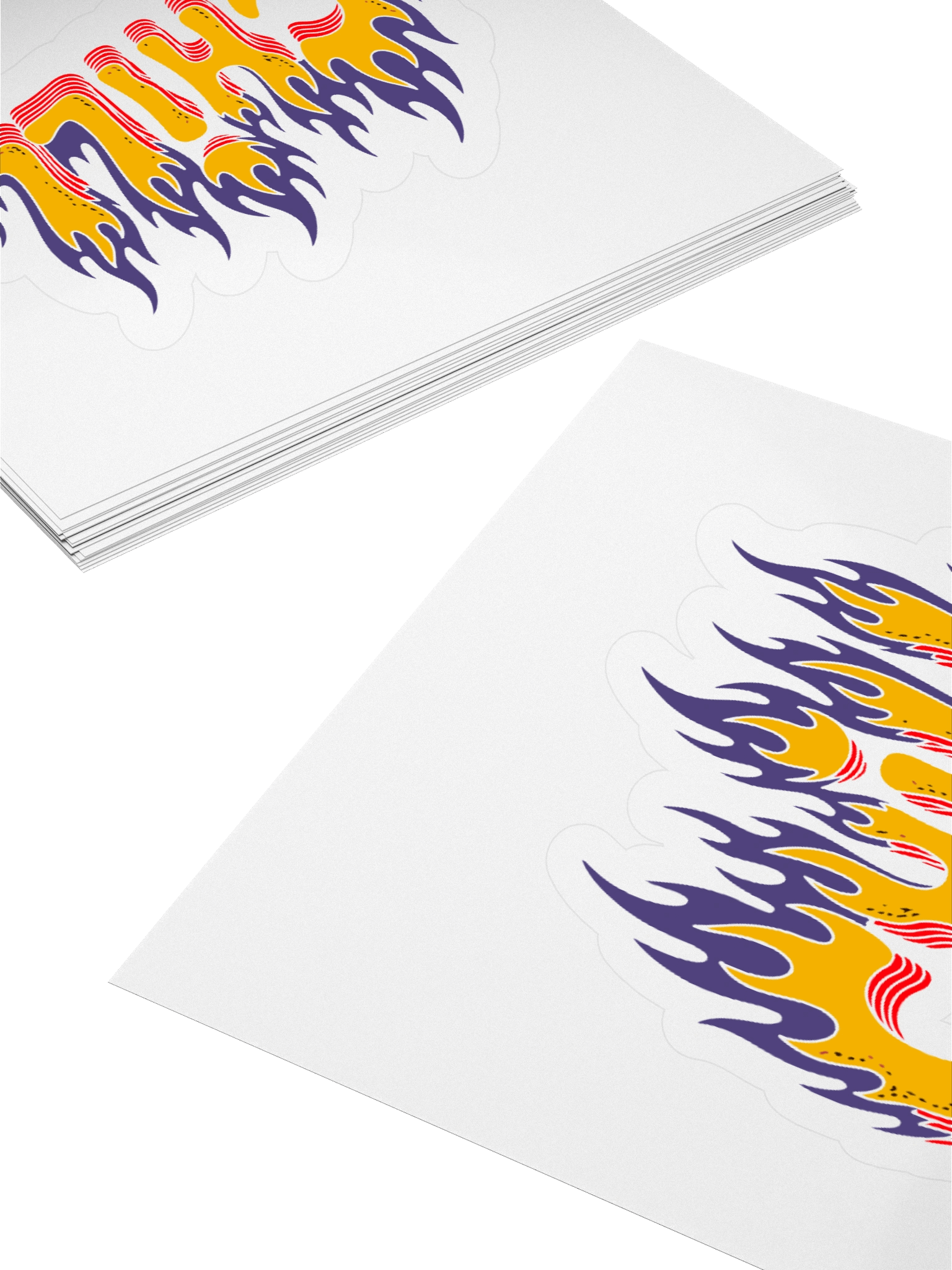 Inferno Vibes Kiss Cut Stickers product image (10)