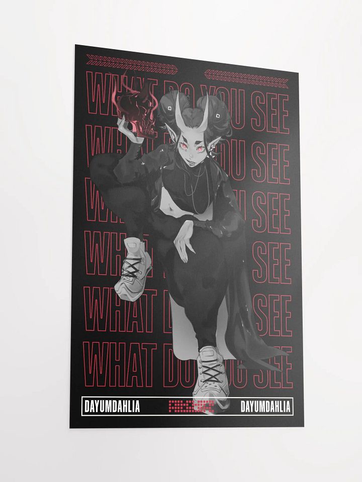 WHAT DO YOU SEE? Poster product image (2)