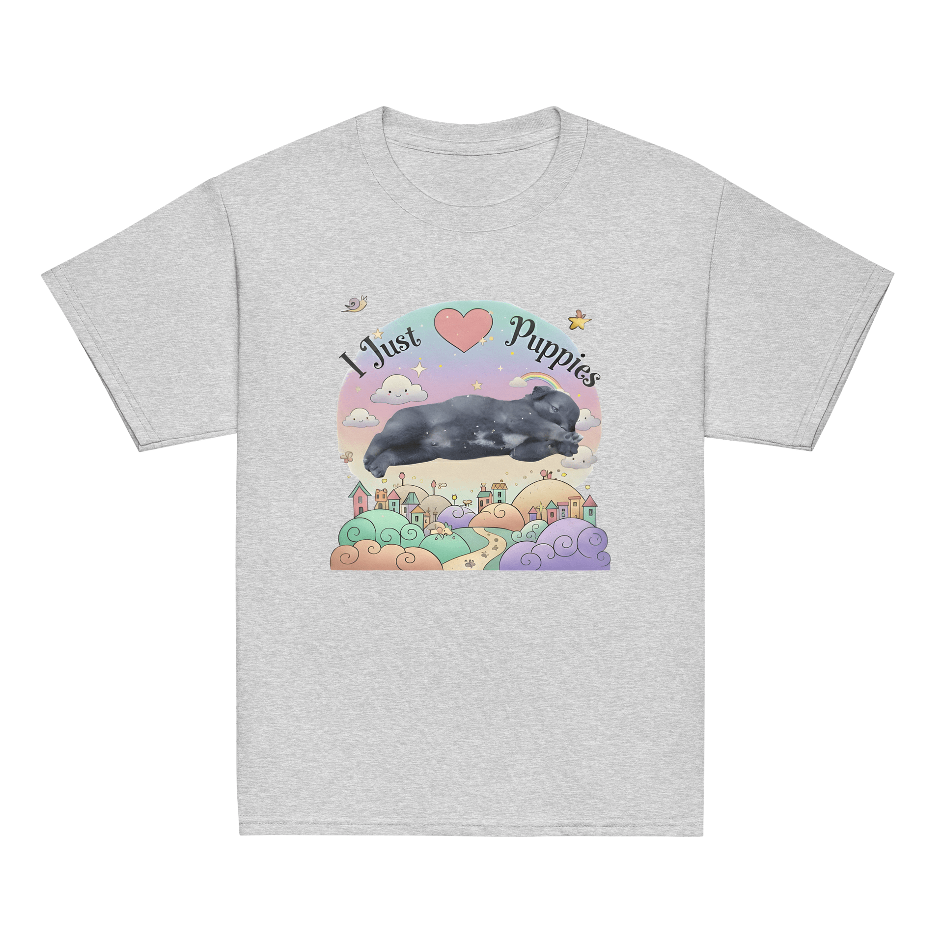 I Just Love Puppies T-Shirt for Kids | Unique Design product image (2)