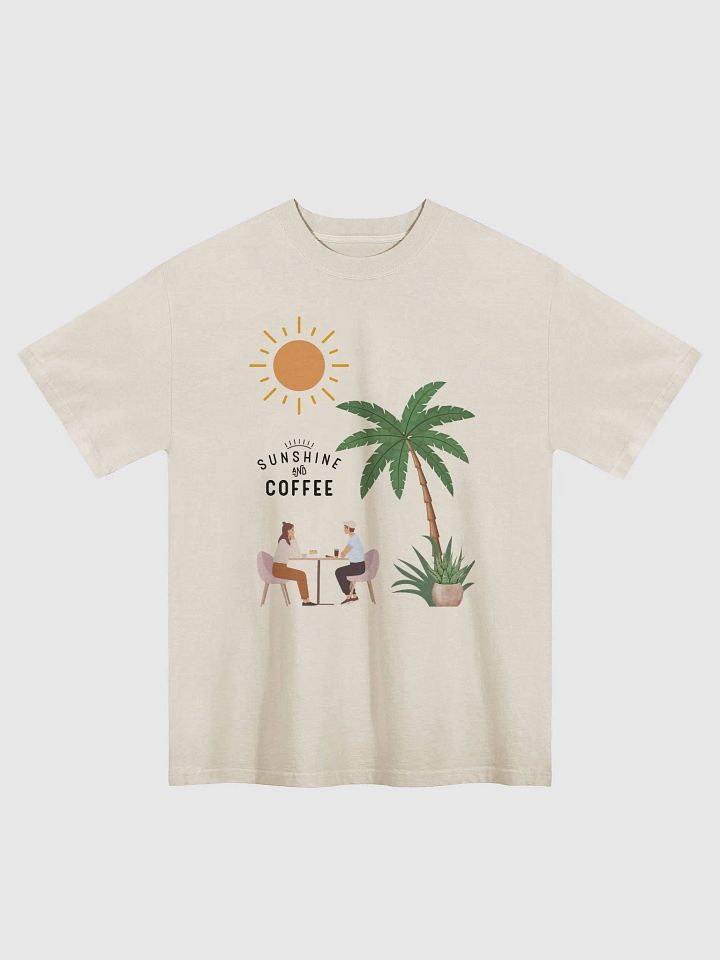 Sunshine and Coffee TShirt product image (1)
