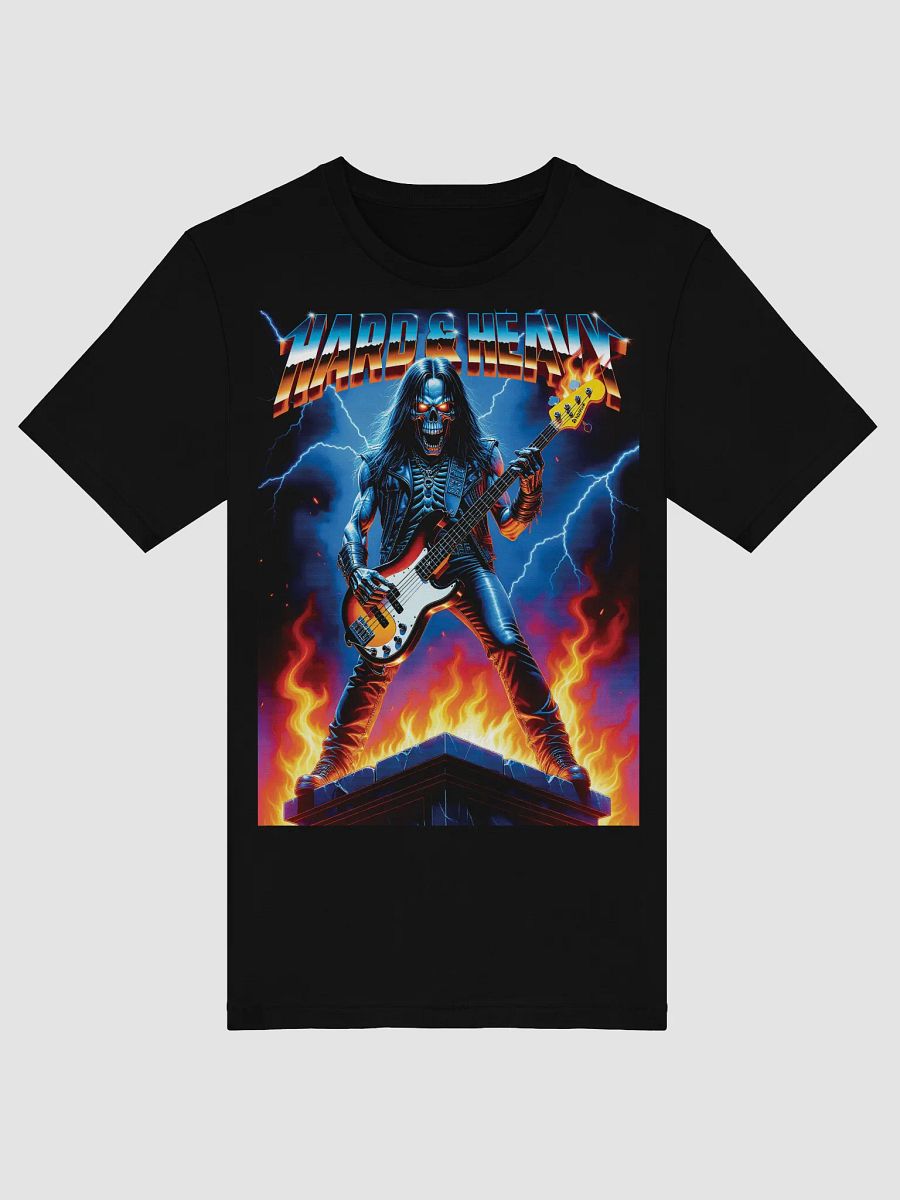 Hard & Heavy Skully Bassist Tee product image (5)