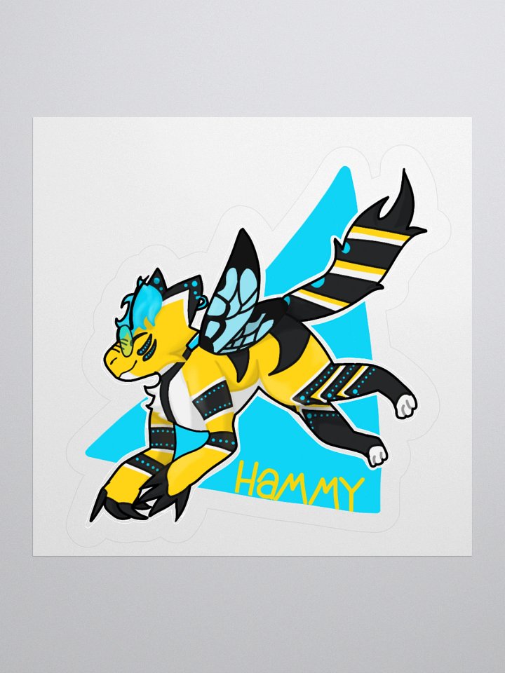Buzzing bee Hammy Sticker product image (3)