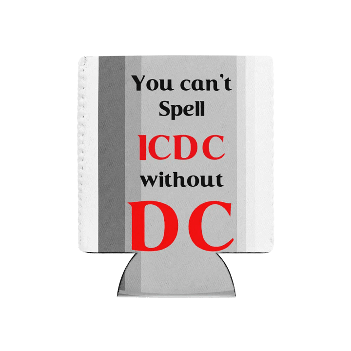 Powered by DC Can Coozie product image (1)