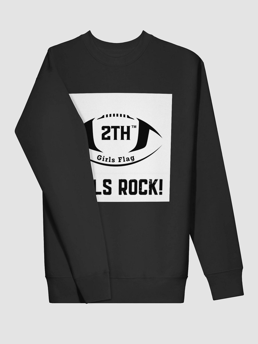 2THAHOU2E Flag Football "Girls Rock" Sweatshirt product image (23)