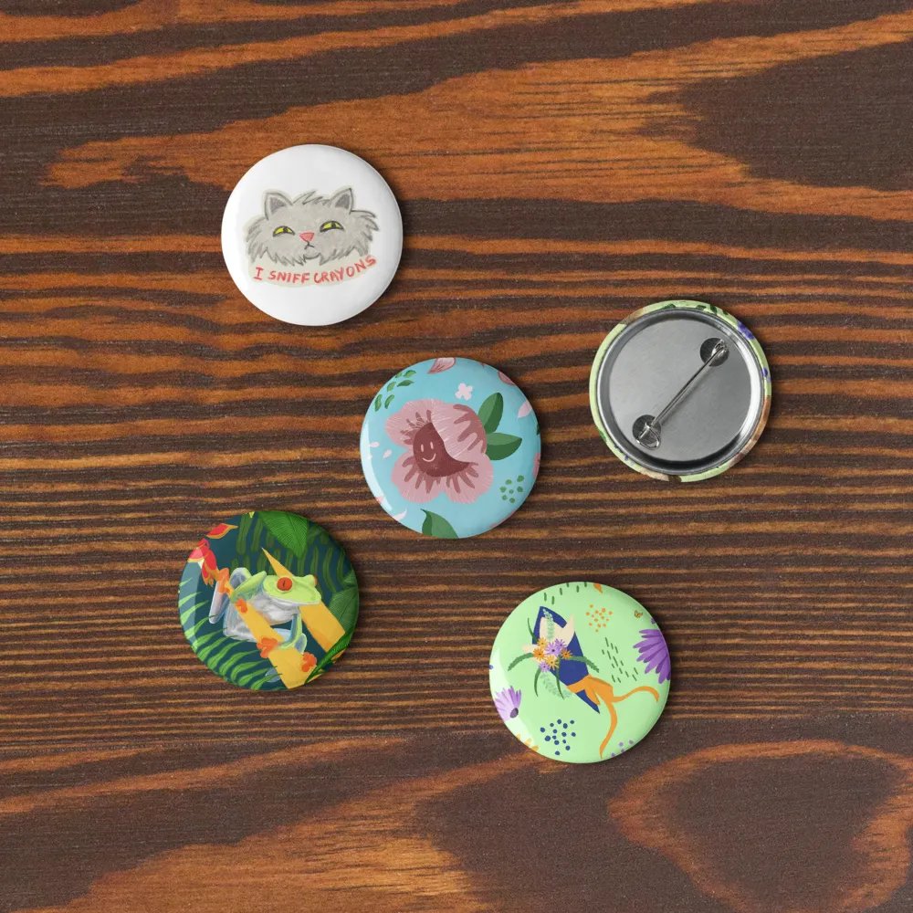 Squibble Design Art Pin Badge Set product image (10)