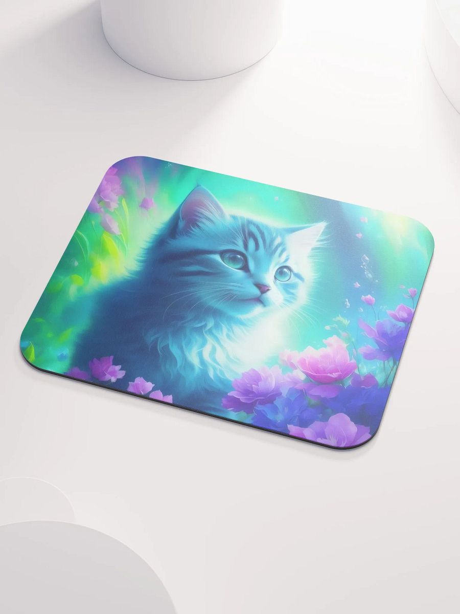 Enchanted Cat Garden Mouse Pad product image (4)