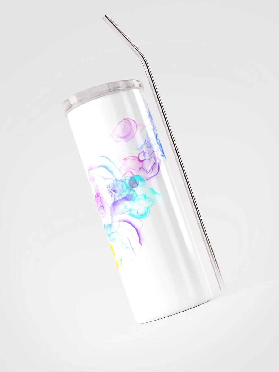 Gorgeous Neon Alcohol Inks Spiral 20-oz Tumbler in Black or White product image (4)