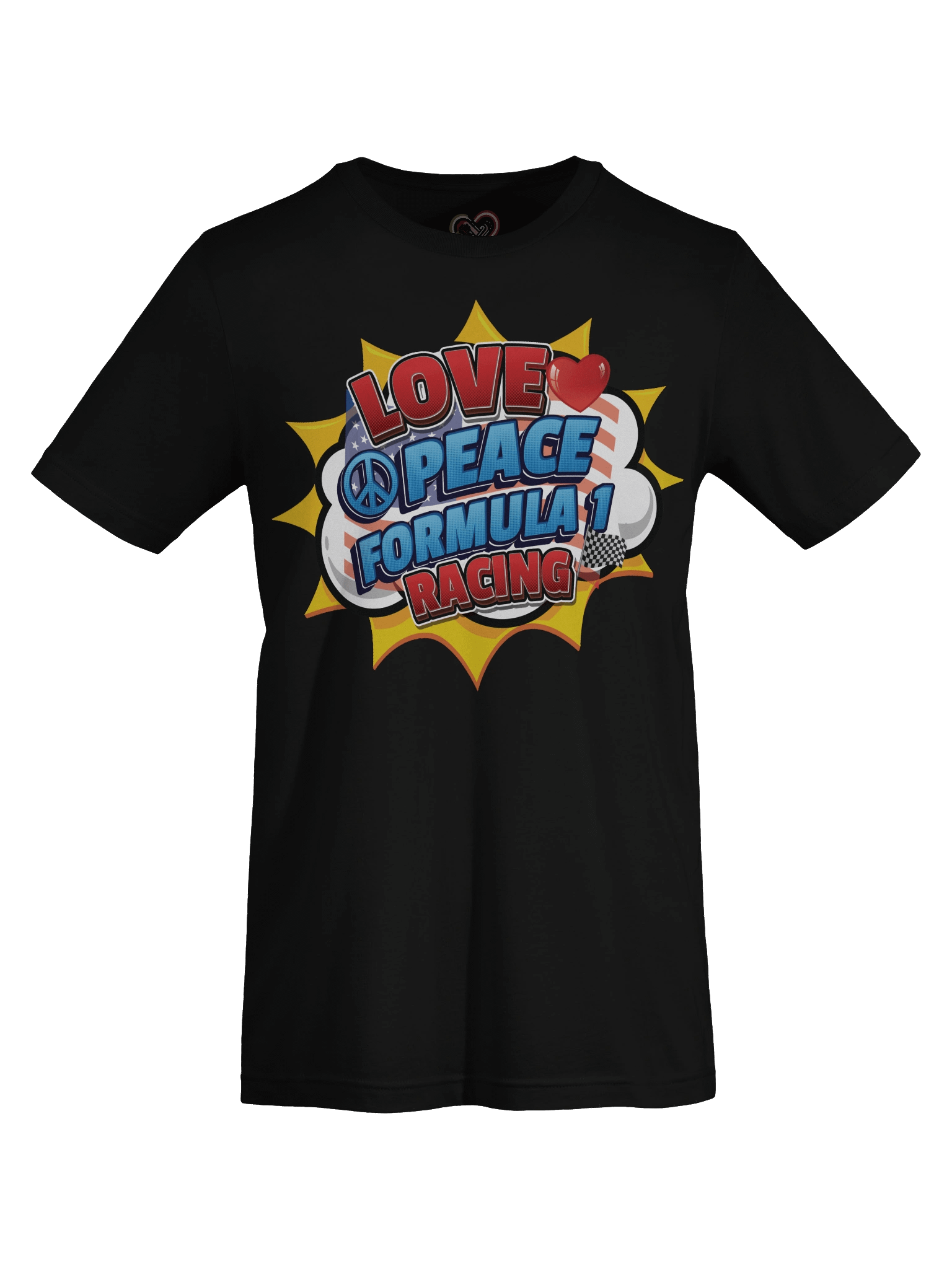 Love Peace F1 Racing-Shirt product image (7)