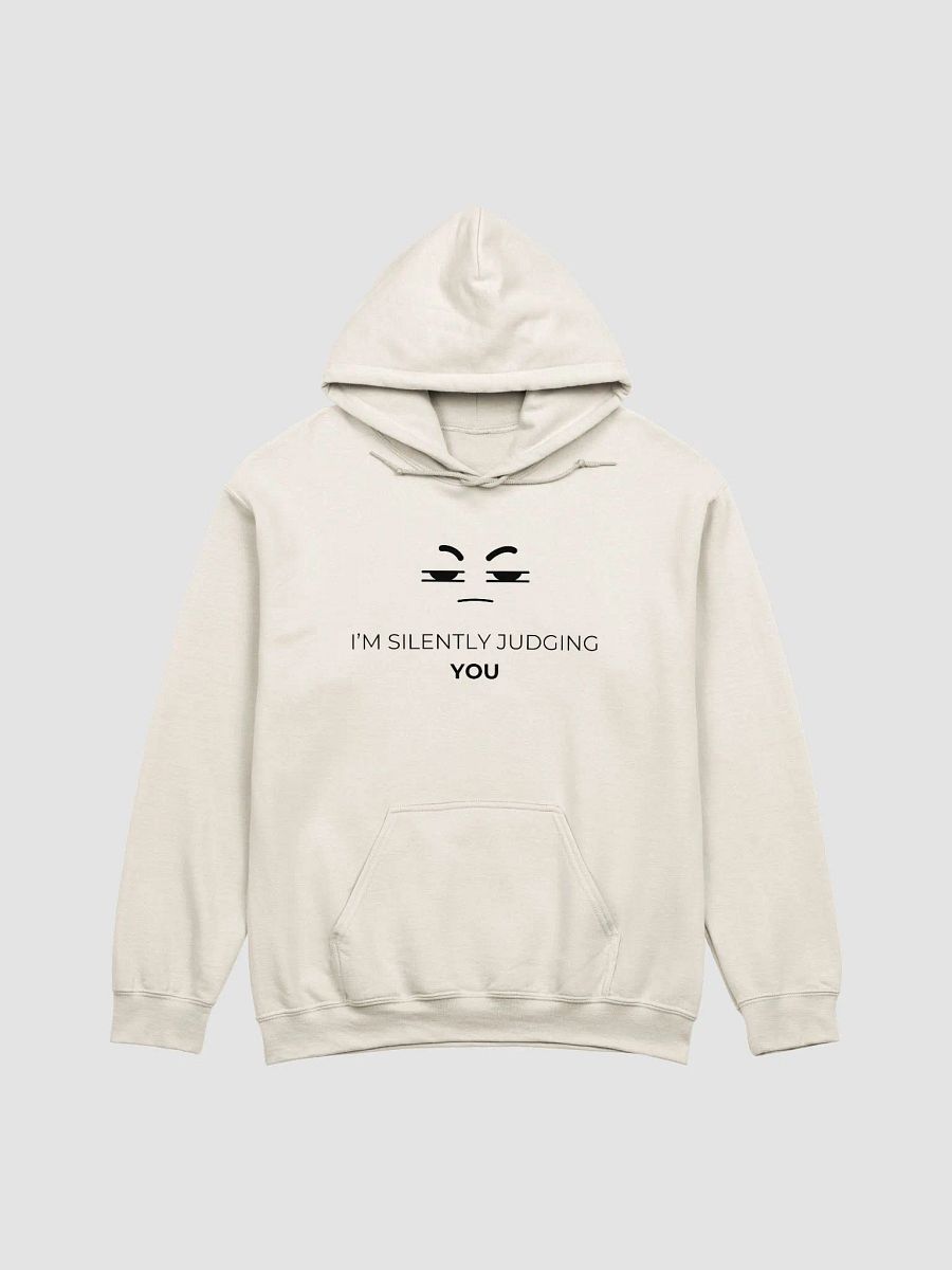 Silently Judging Hoodie – Minimalist Eye Design product image (25)