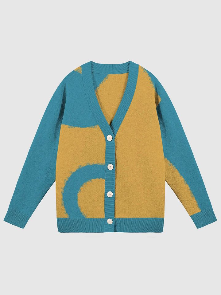 BlackKittenTech Sapphire Sunshine Knitted Cardigan product image (1)