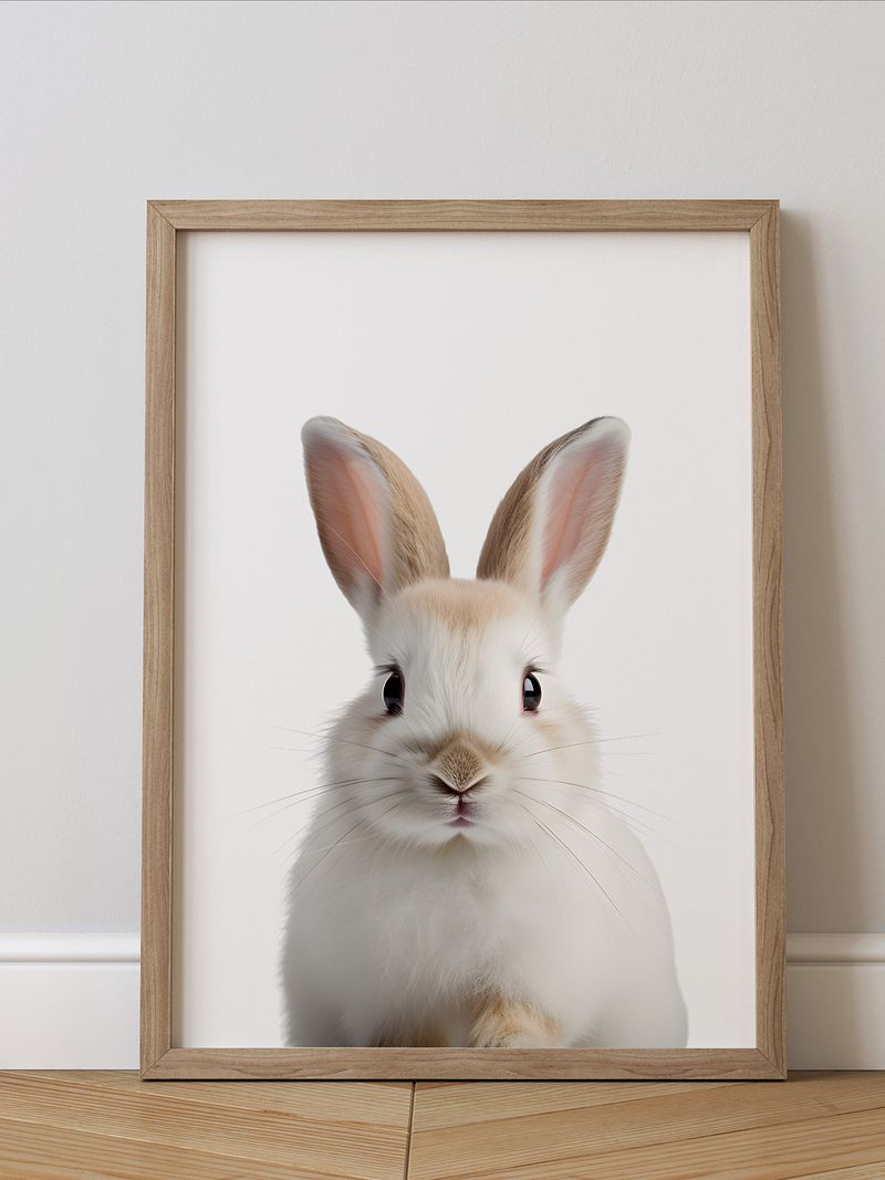 Fluffy Bunny Bliss Print